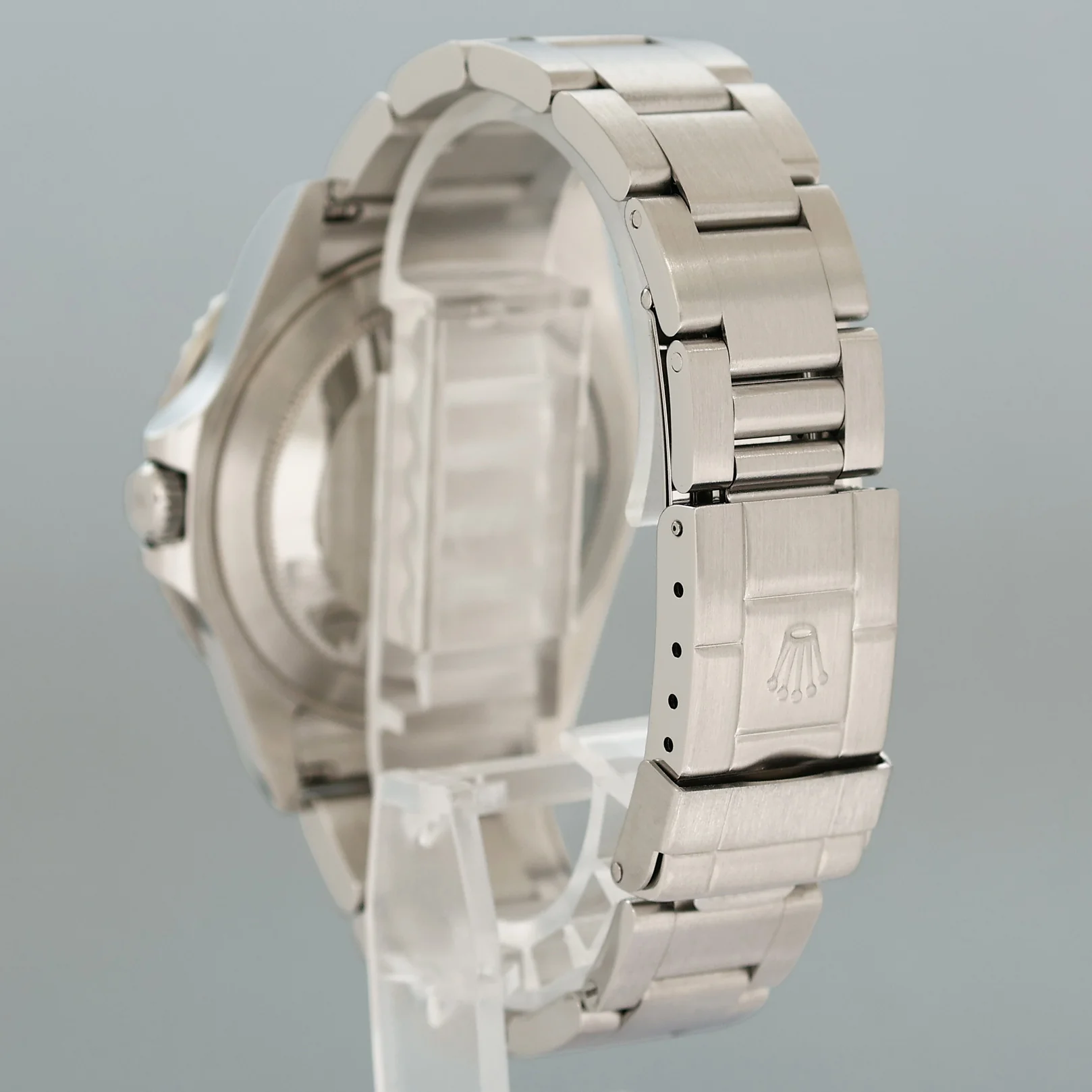 2007 MINT COKE Rolex GMT-Master II Red Black Steel Error Rectangular 16710 Watch Box - Image 4