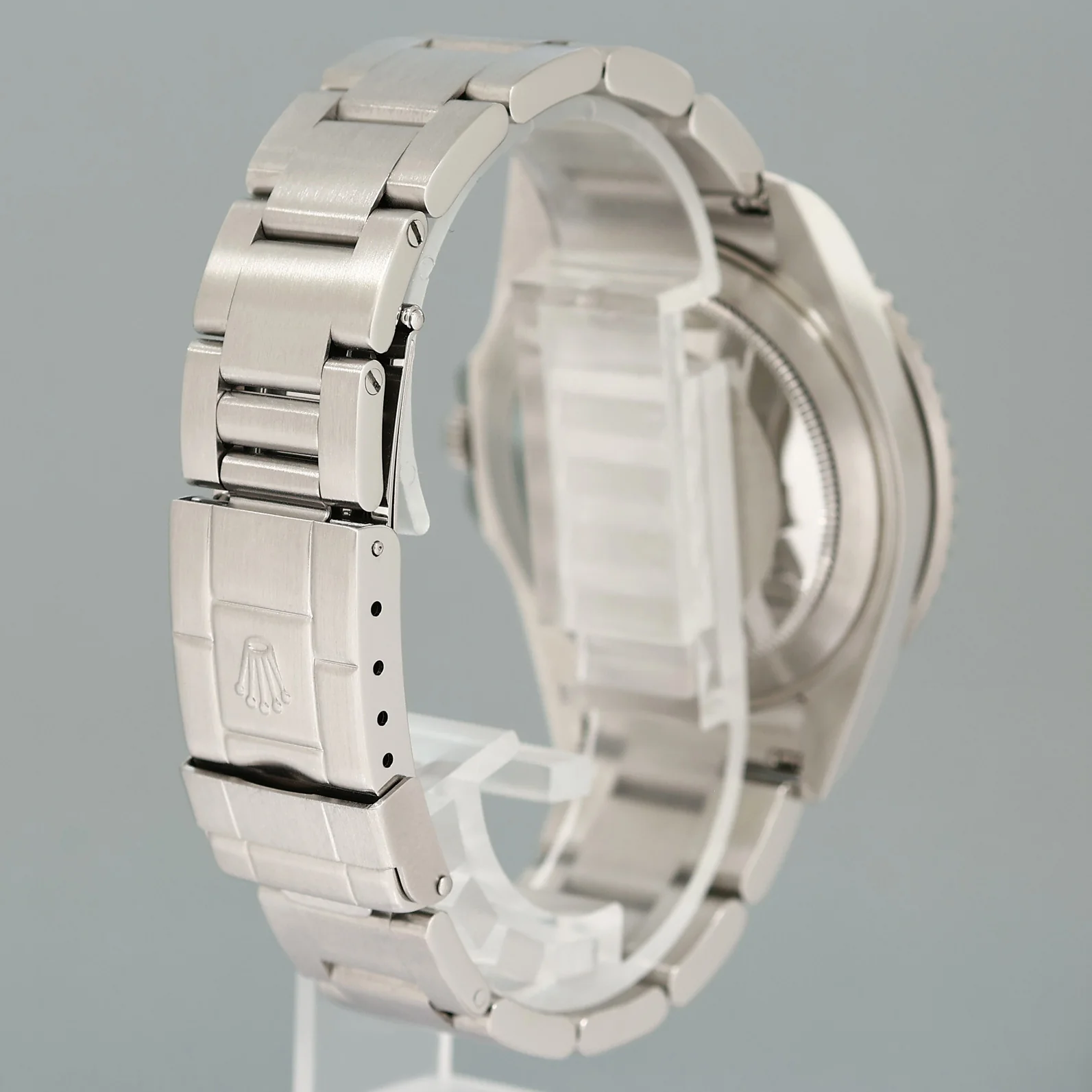 2007 MINT COKE Rolex GMT-Master II Red Black Steel Error Rectangular 16710 Watch Box - Image 6