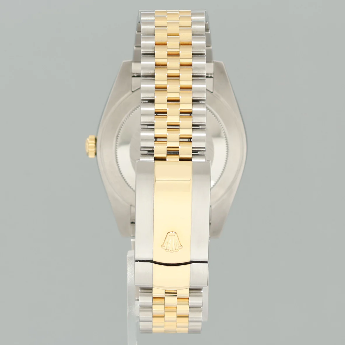 PAPERS NEW 2022 Rolex DateJust 126333 Two Tone Jubilee Champagne Diamond Watch - Image 5