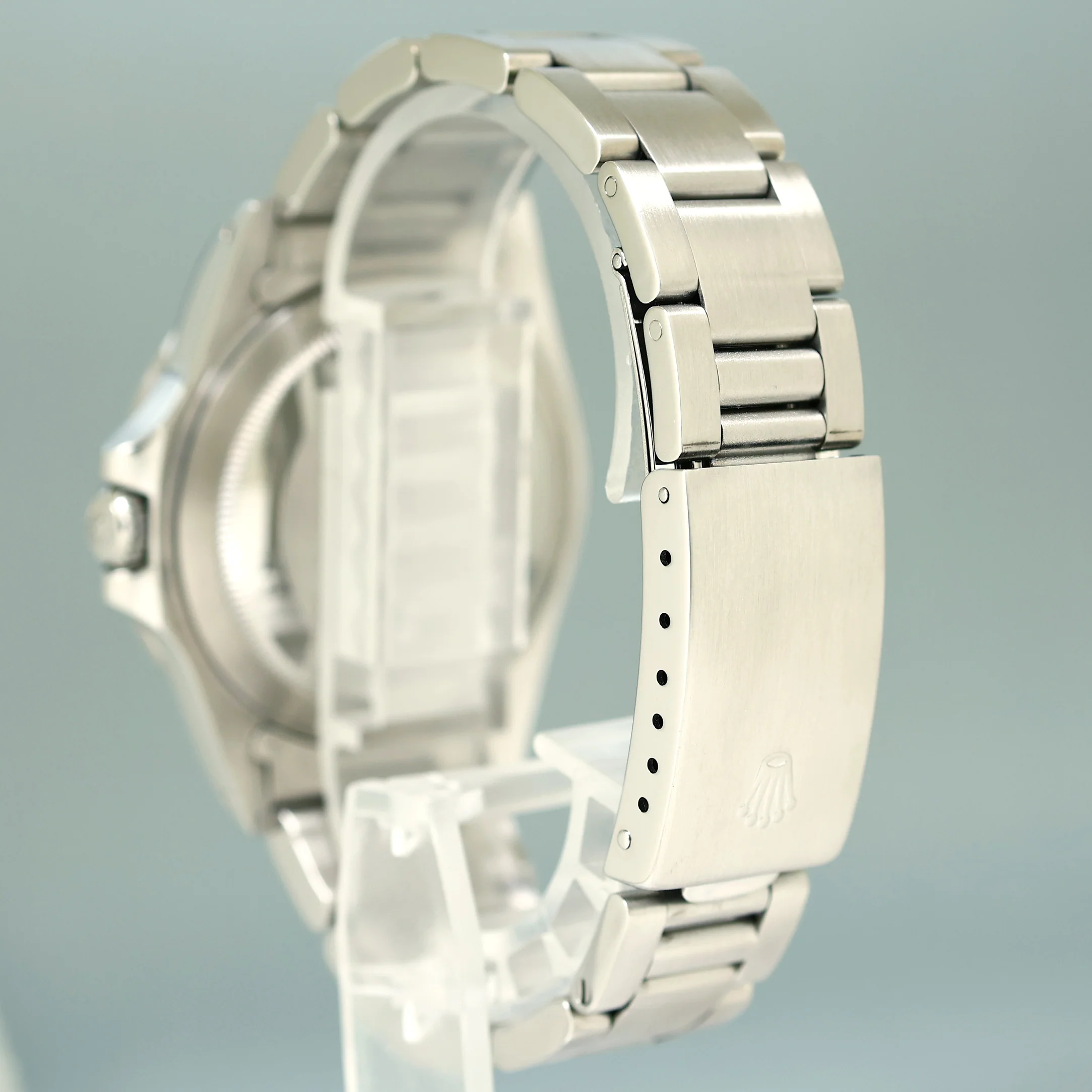 Vintage Rolex Explorer II 16550 White Patina 40mm Stainless Steel Watch Box - Image 4