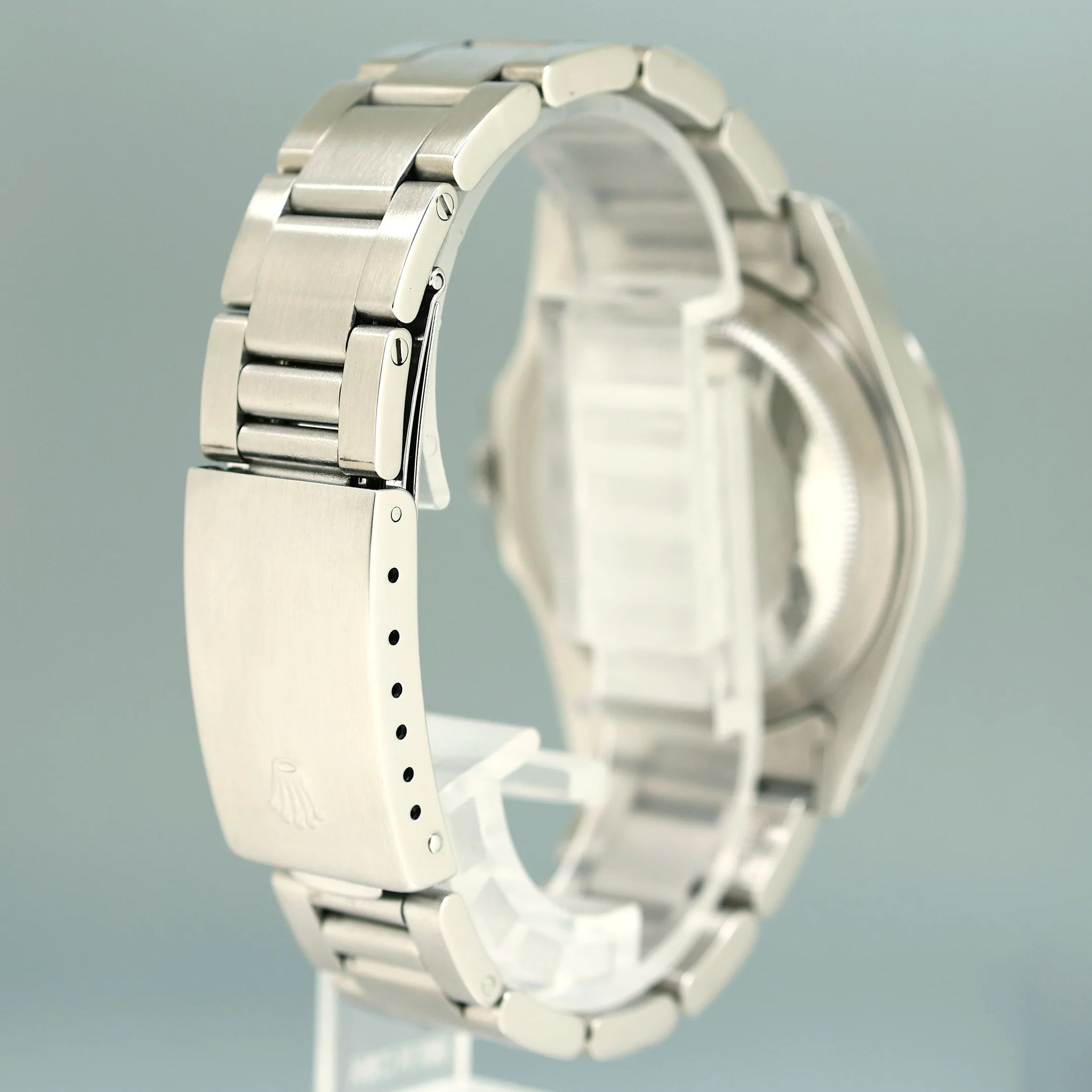 Vintage Rolex Explorer II 16550 White Patina 40mm Stainless Steel Watch Box - Image 6