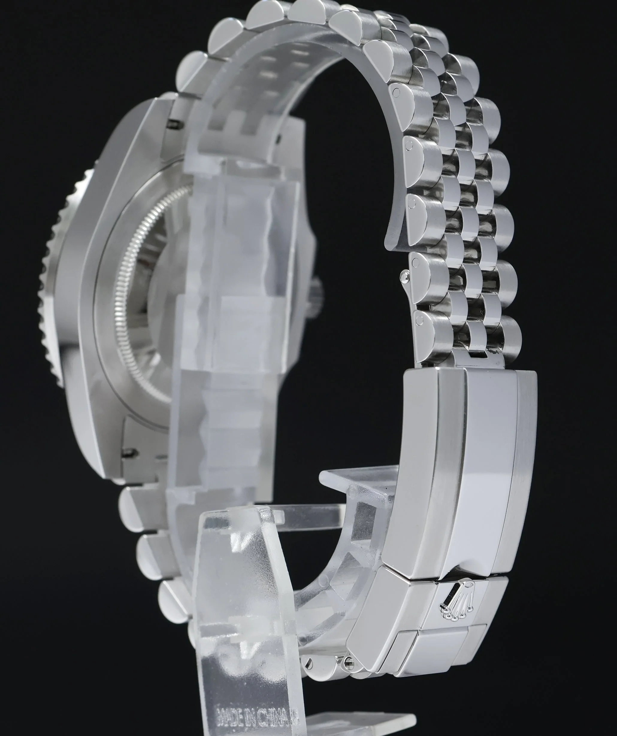 2025 NEW PAPERS Rolex GMT-Master II SPRITE Green Black Jubilee Steel 126720 Watch - Image 4