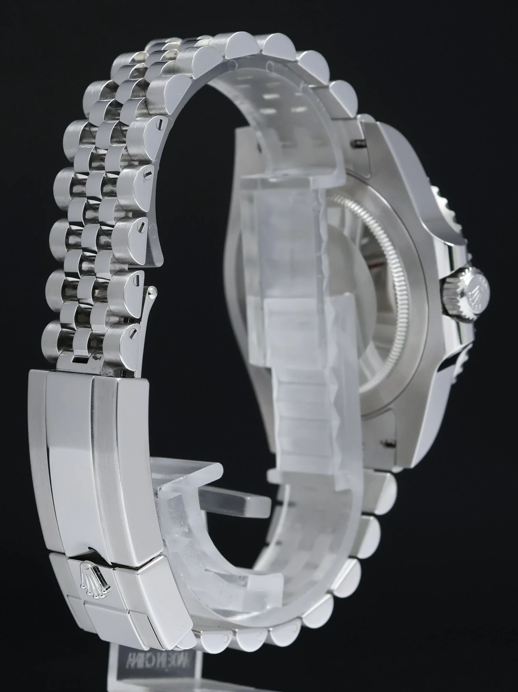 2025 NEW PAPERS Rolex GMT-Master II SPRITE Green Black Jubilee Steel 126720 Watch - Image 6