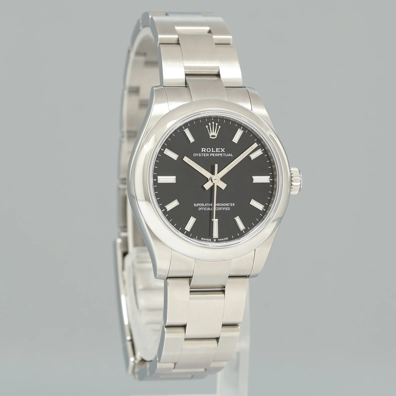 2025 NEW PAPERS Rolex Oyster 277200 Perpetual 31mm Black Watch Box - Image 3