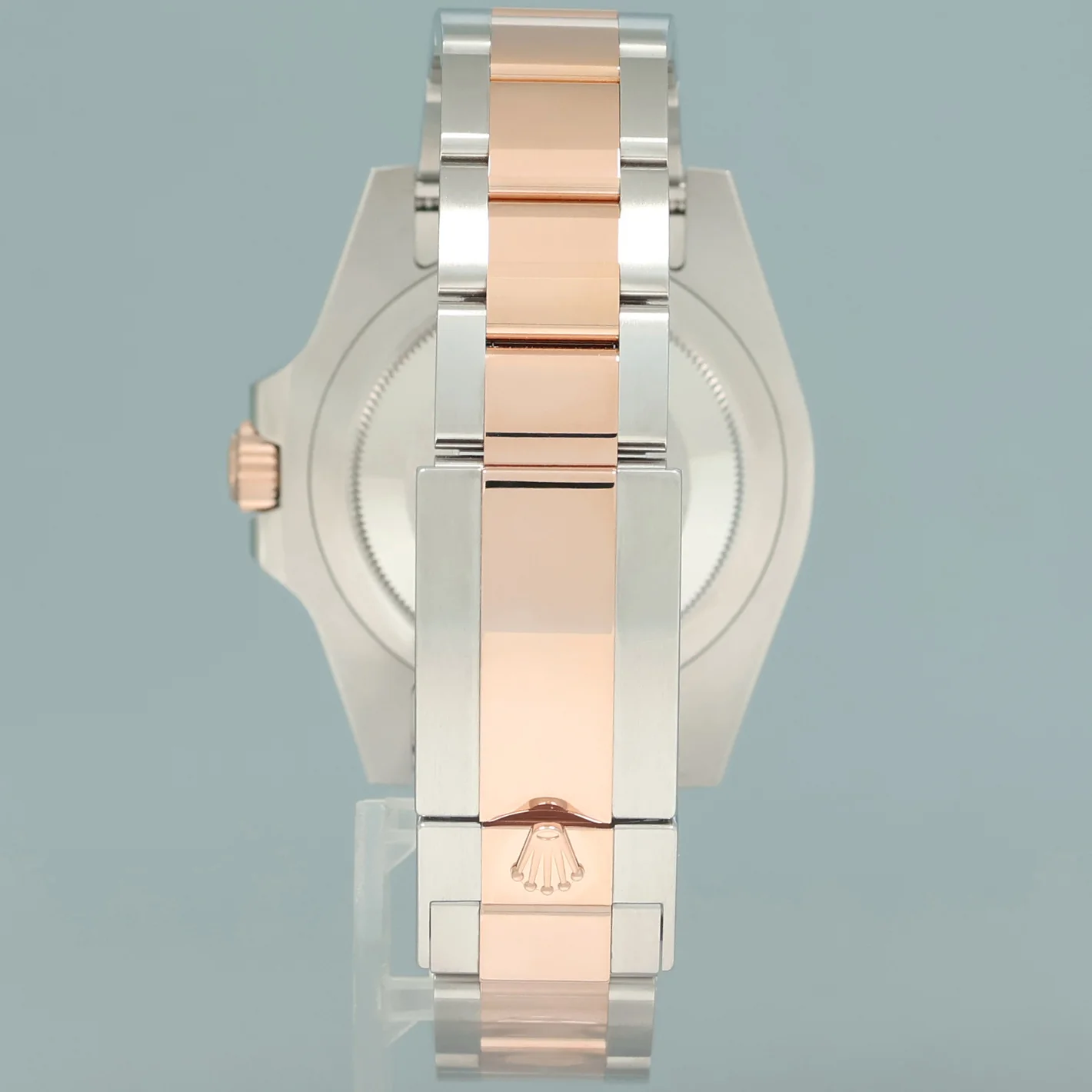 2025 NEW Rolex GMT Master II Root Beer Two Tone Rose Gold 126711 CHNR Watch Box - Image 5