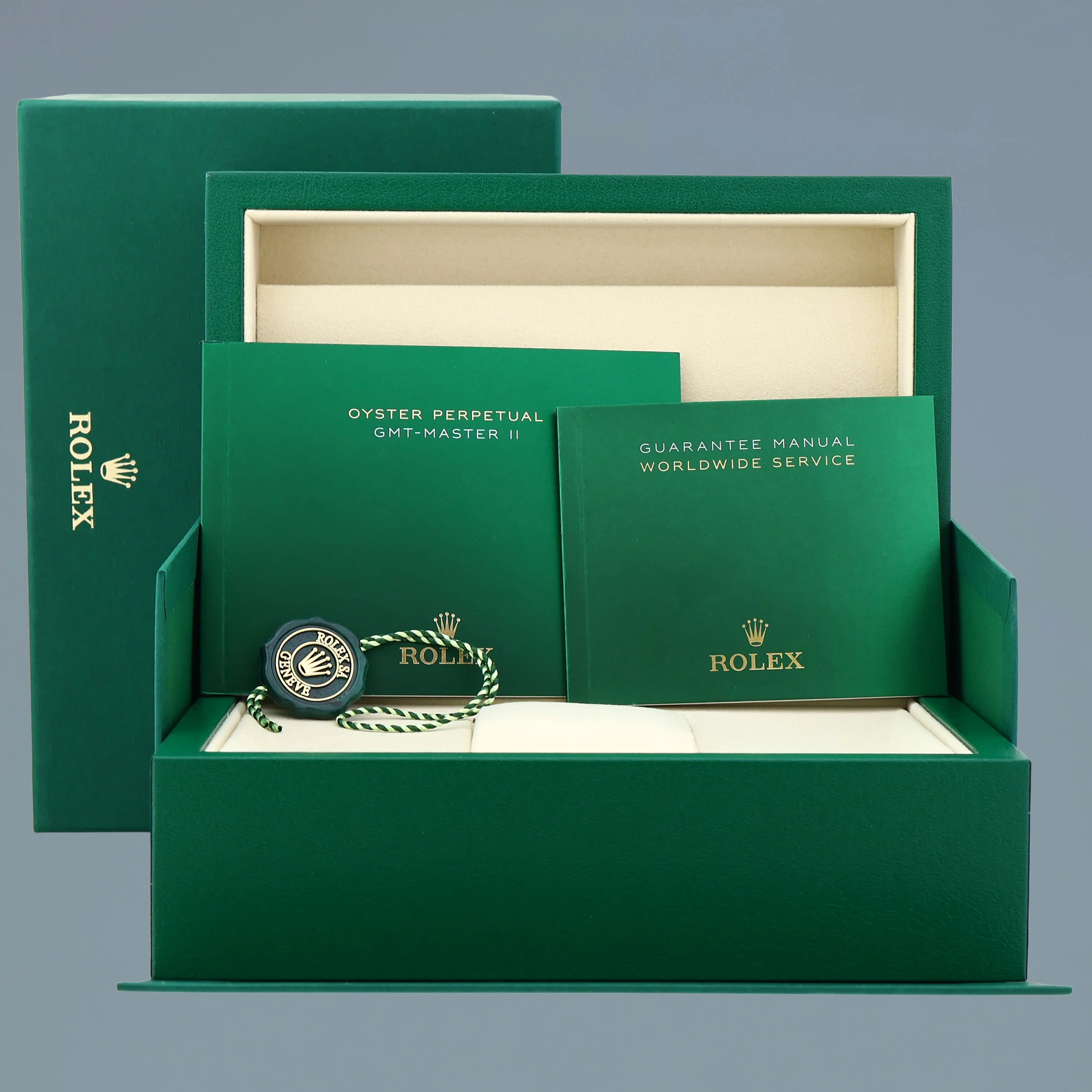 2025 NEW Rolex GMT Master II Root Beer Two Tone Rose Gold 126711 CHNR Watch Box - Image 7