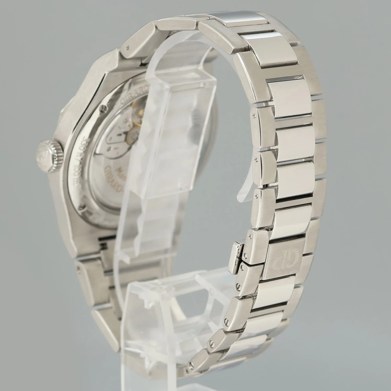 Girard Perregaux Laureato Limited 28 Pieces 81010-11-1745-11A Orange Arabic Watch - Image 4