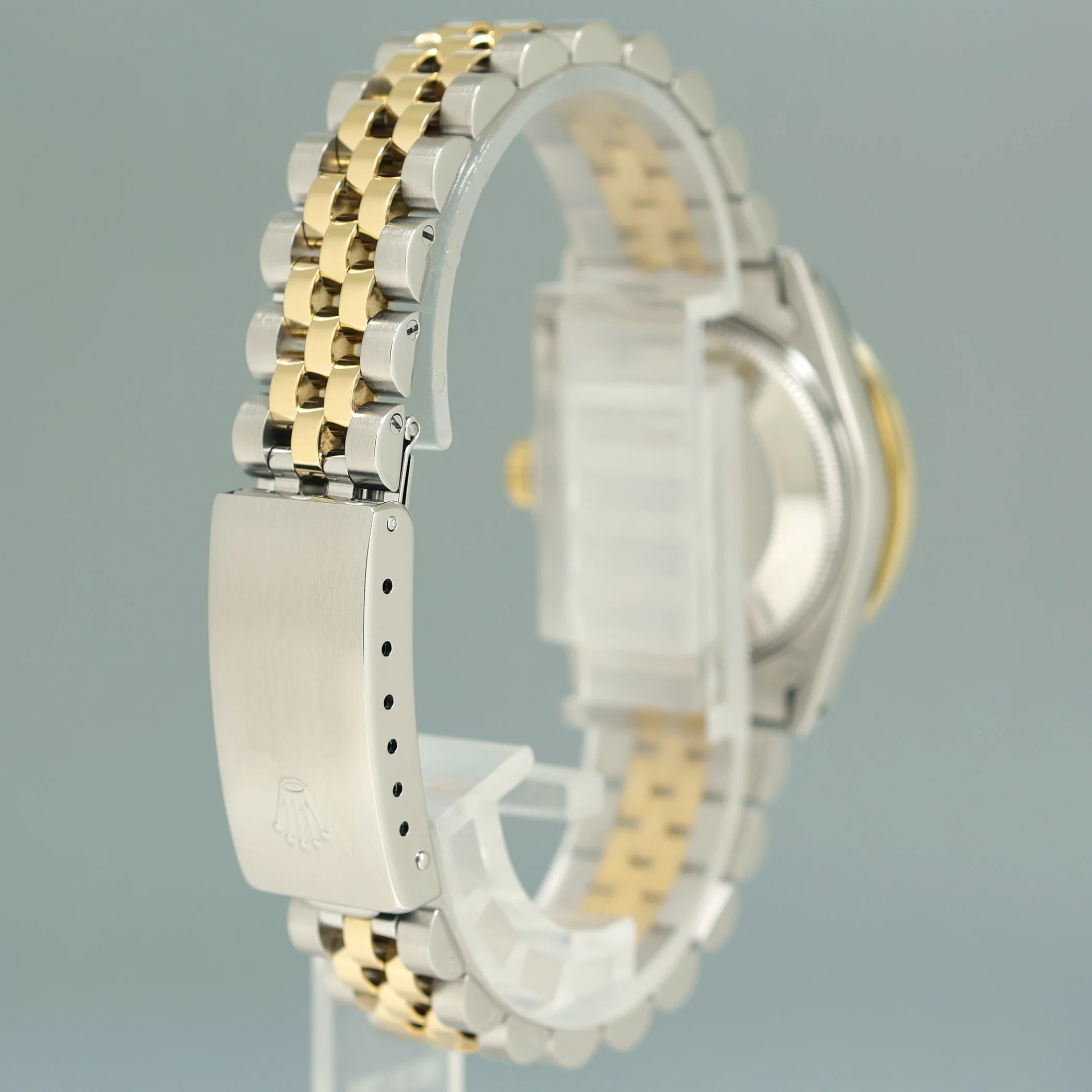 Ladies Rolex 68273 Two Tone Jubilee Yellow Gold Steel 31mm MOP Diamond Dial Watch - Image 6