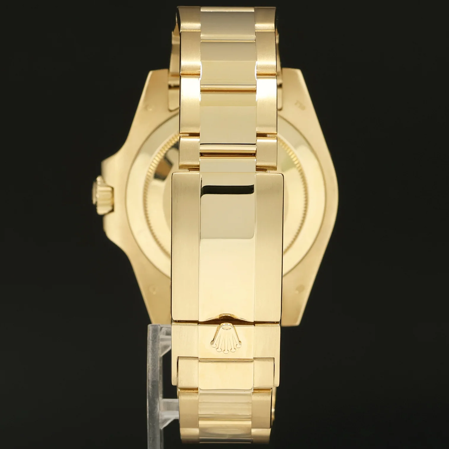 MINT 2013 PAPERS Rolex GMT-Master 2 Ceramic Green Dial 116718 Yellow Gold Watch - Image 5