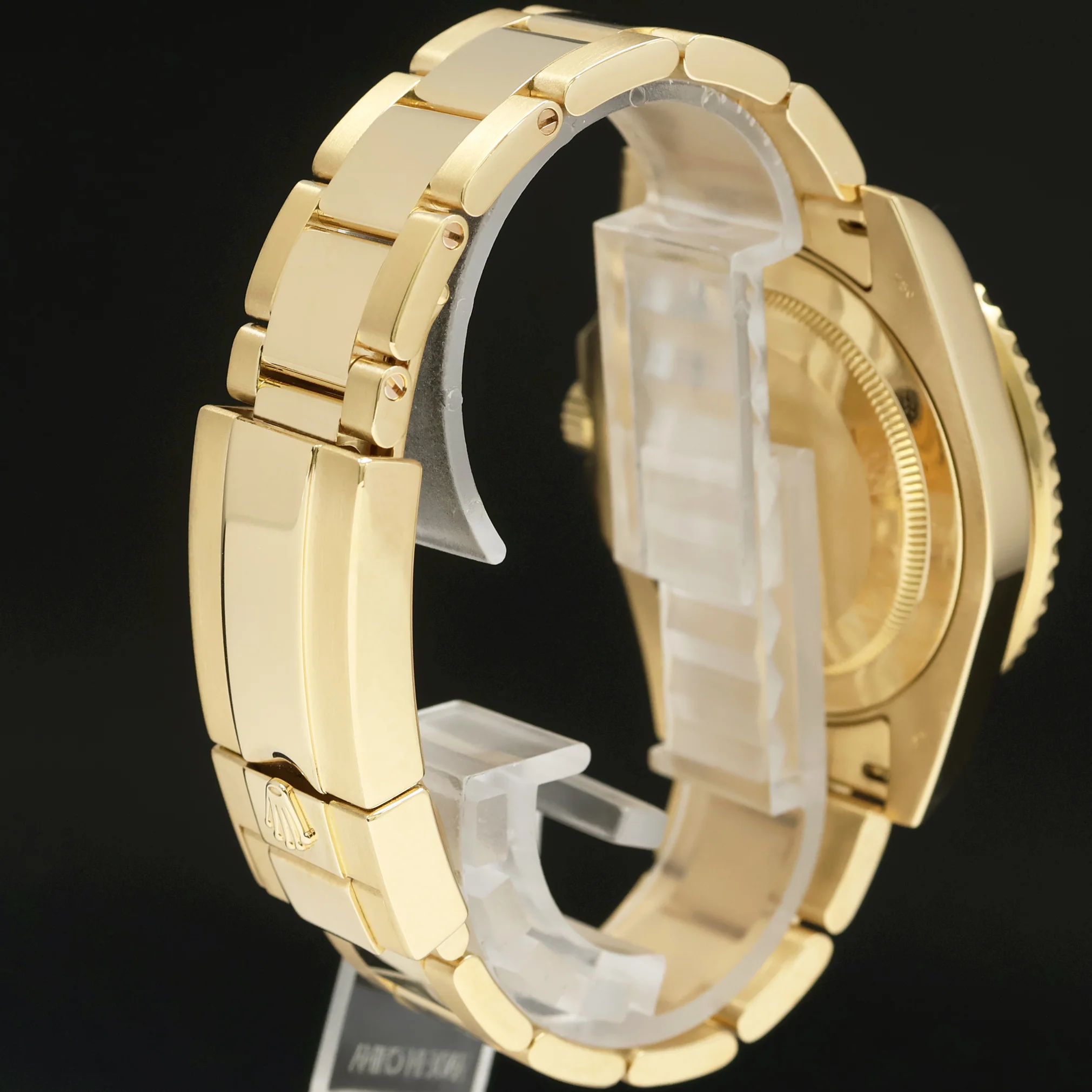 MINT 2013 PAPERS Rolex GMT-Master 2 Ceramic Green Dial 116718 Yellow Gold Watch - Image 6