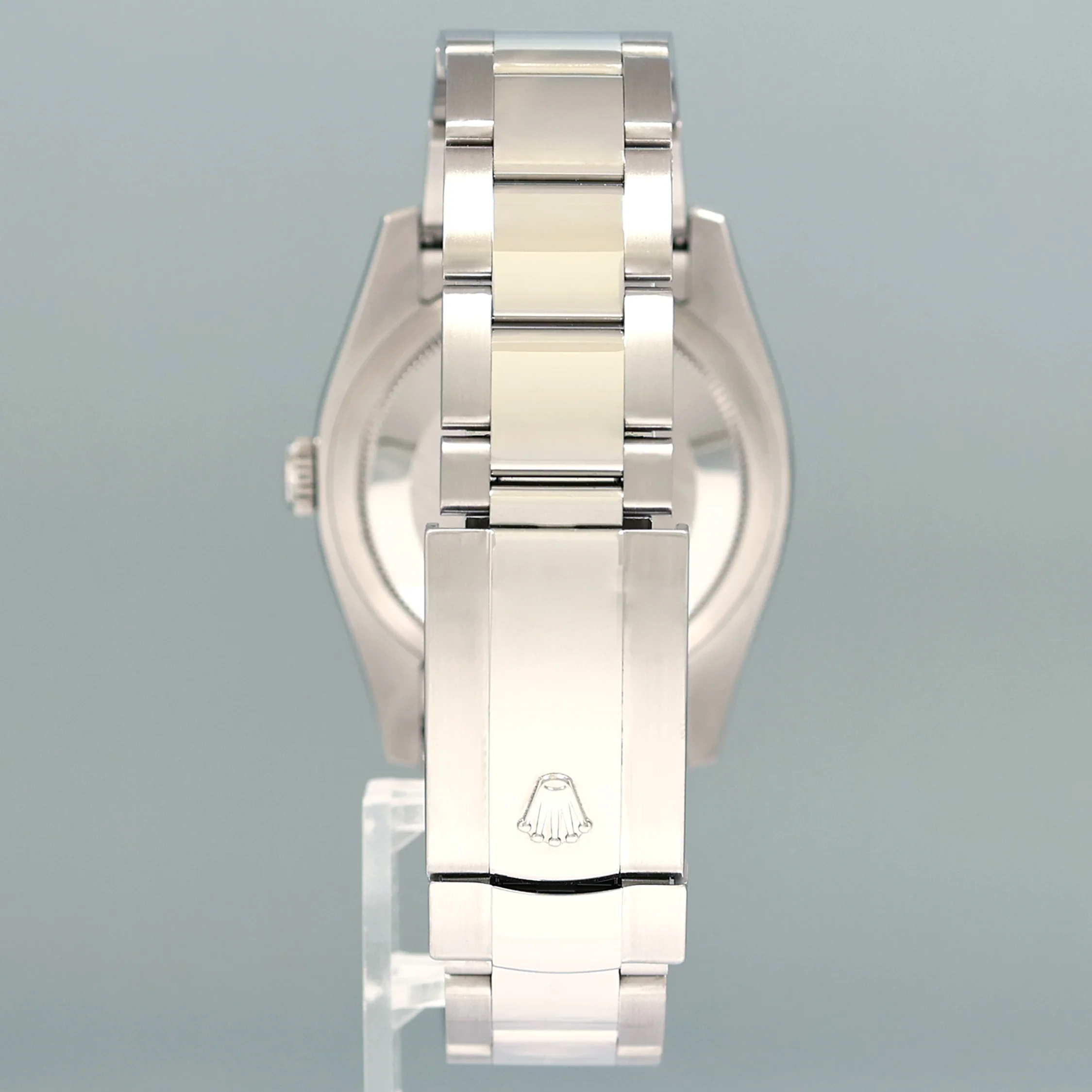 MINT 2014 Rolex DateJust 36mm 116200 Steel Oyster Floral Flower Dial Watch Box - Image 5