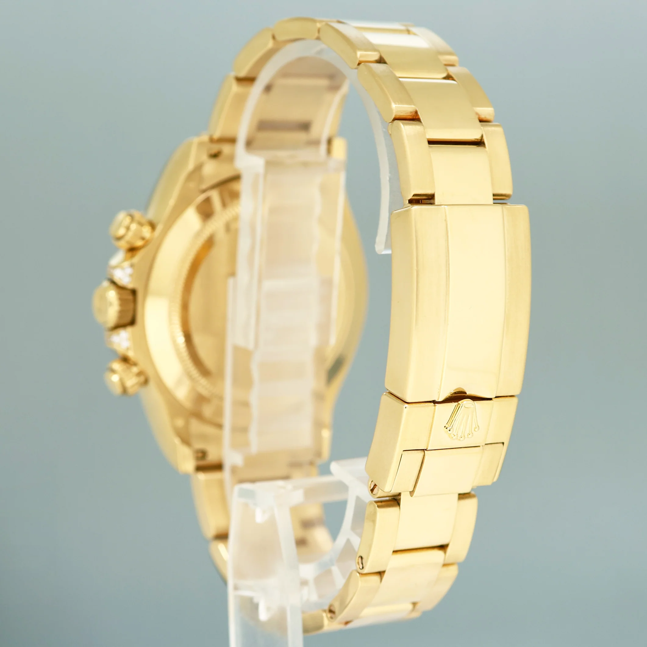 MINT Papers Rolex Daytona 116598RBOW Yellow Gold Rainbow Diamond Sapphire Watch Box - Image 4