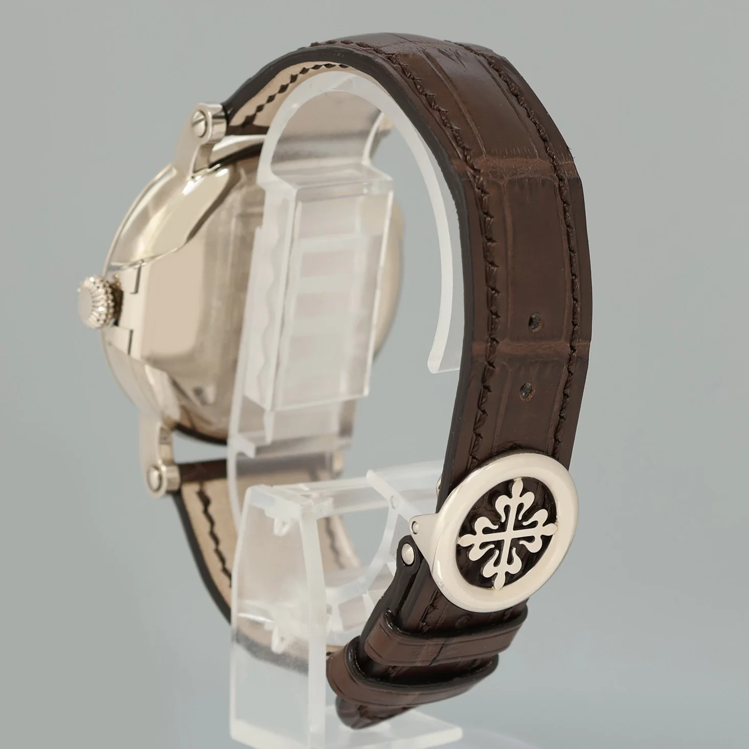 MINT Patek Philippe 5159G White Gold Perpetual Calendar 39mm Moonphase Watch Box - Image 4