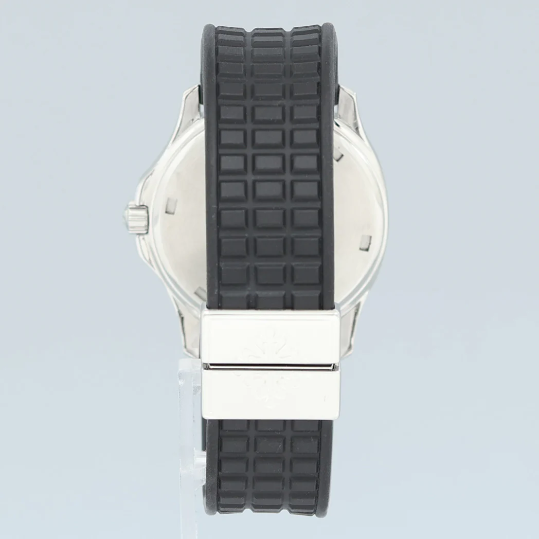 PAPERS MINT Patek Philippe Steel Aquanaut Black Rubber Luce 5067a Diamond Watch - Image 5