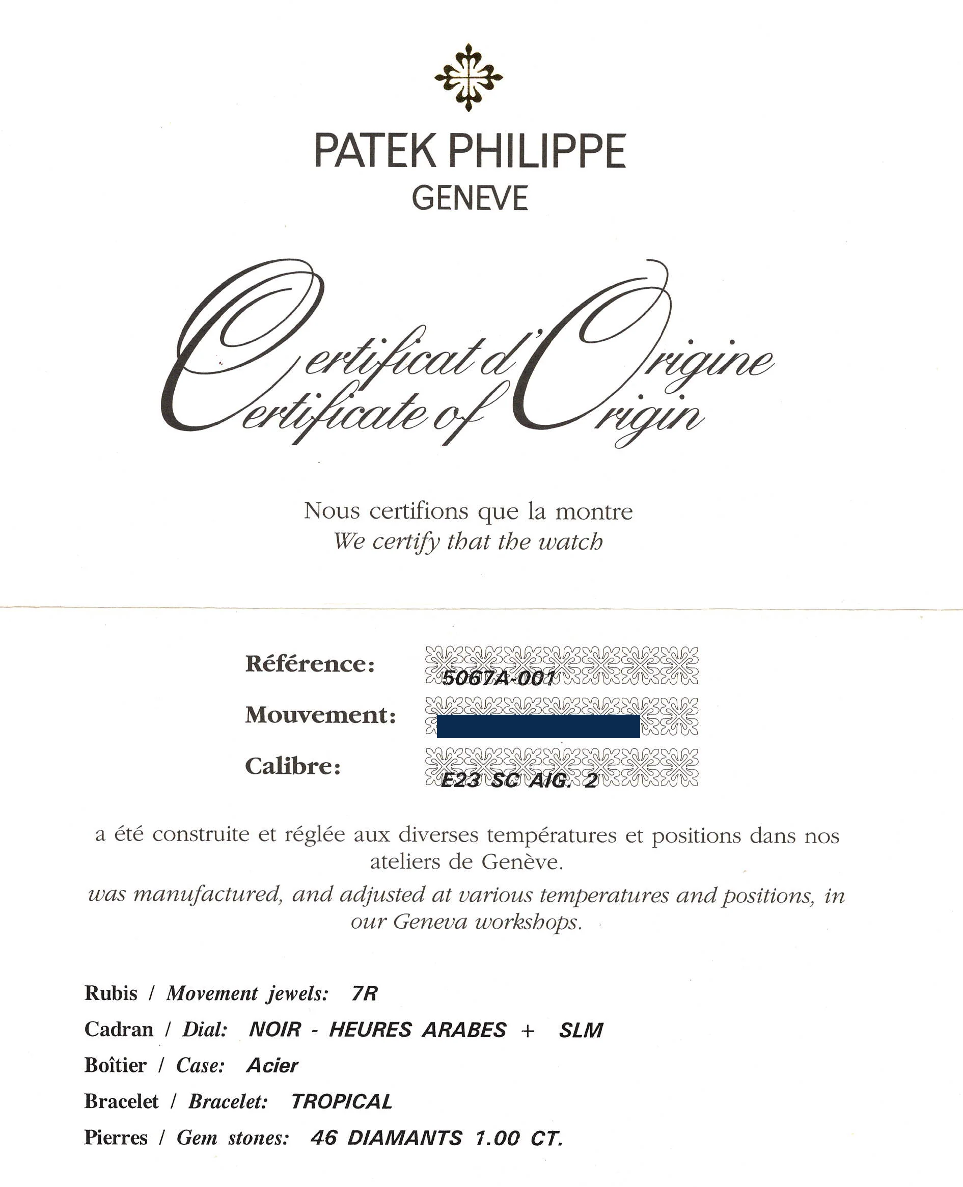 PAPERS MINT Patek Philippe Steel Aquanaut Black Rubber Luce 5067a Diamond Watch - Image 7