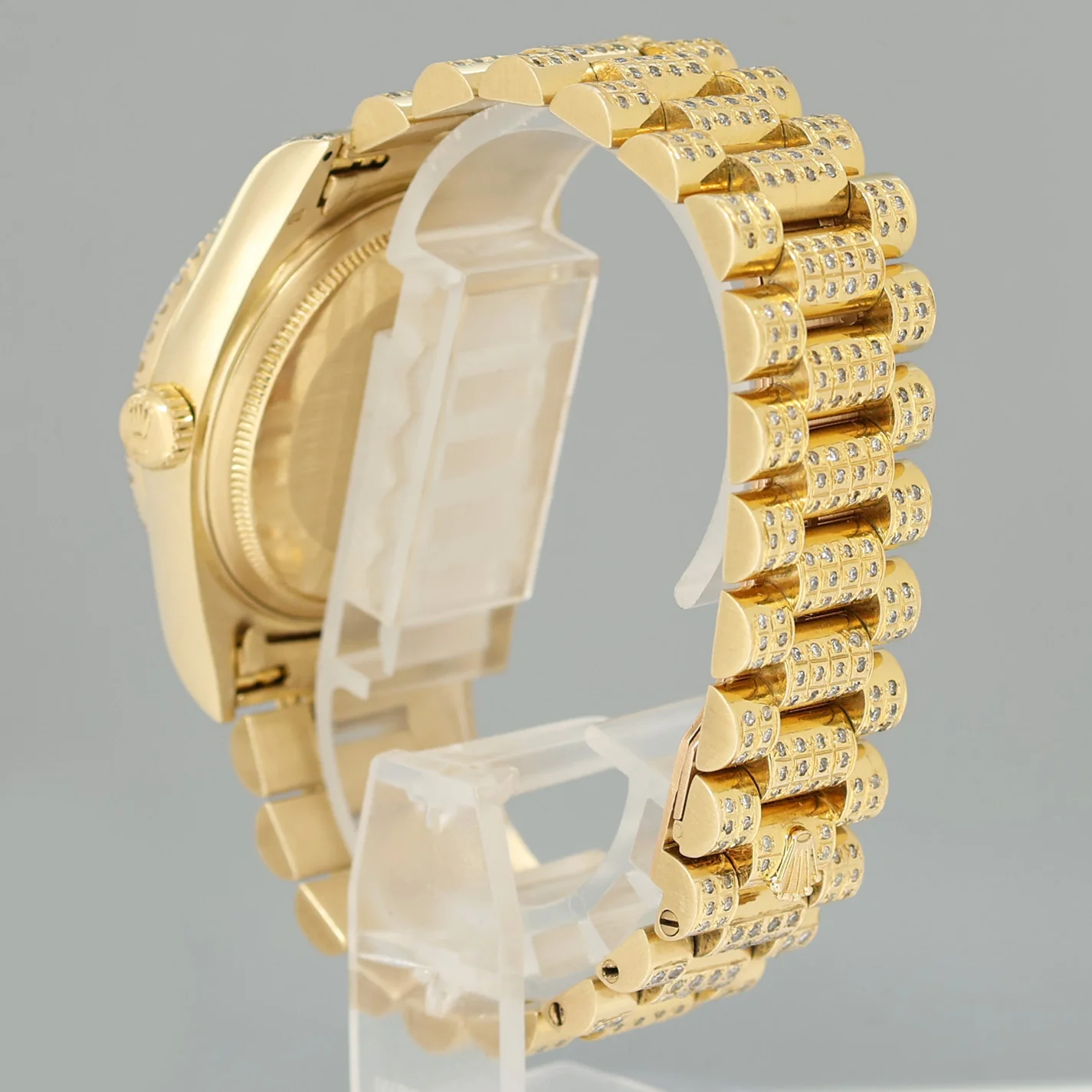 Rolex DateJust 36mm 16018 Yellow Gold Mother of Pearl Diamond President Watch Box - Image 4