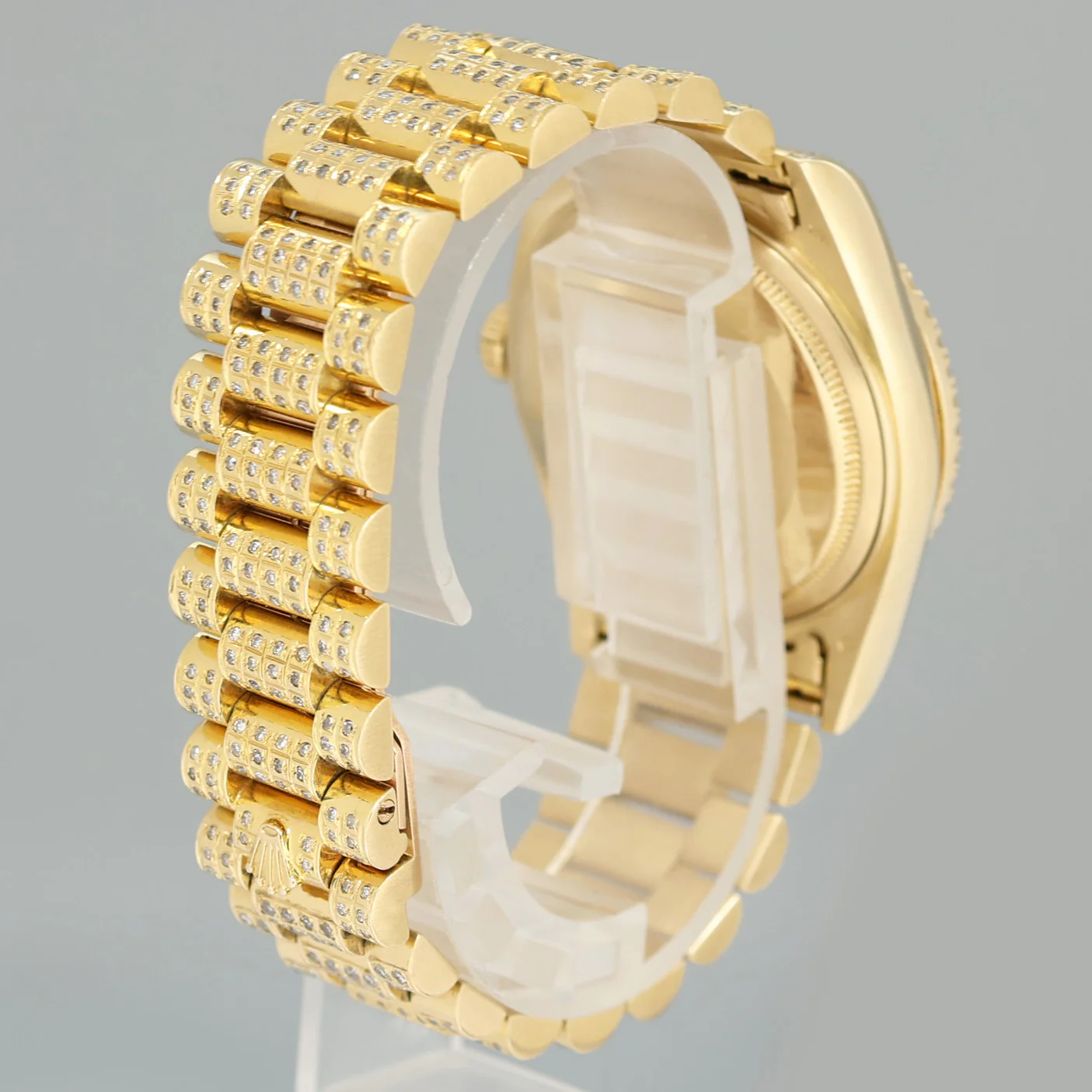 Rolex DateJust 36mm 16018 Yellow Gold Mother of Pearl Diamond President Watch Box - Image 6