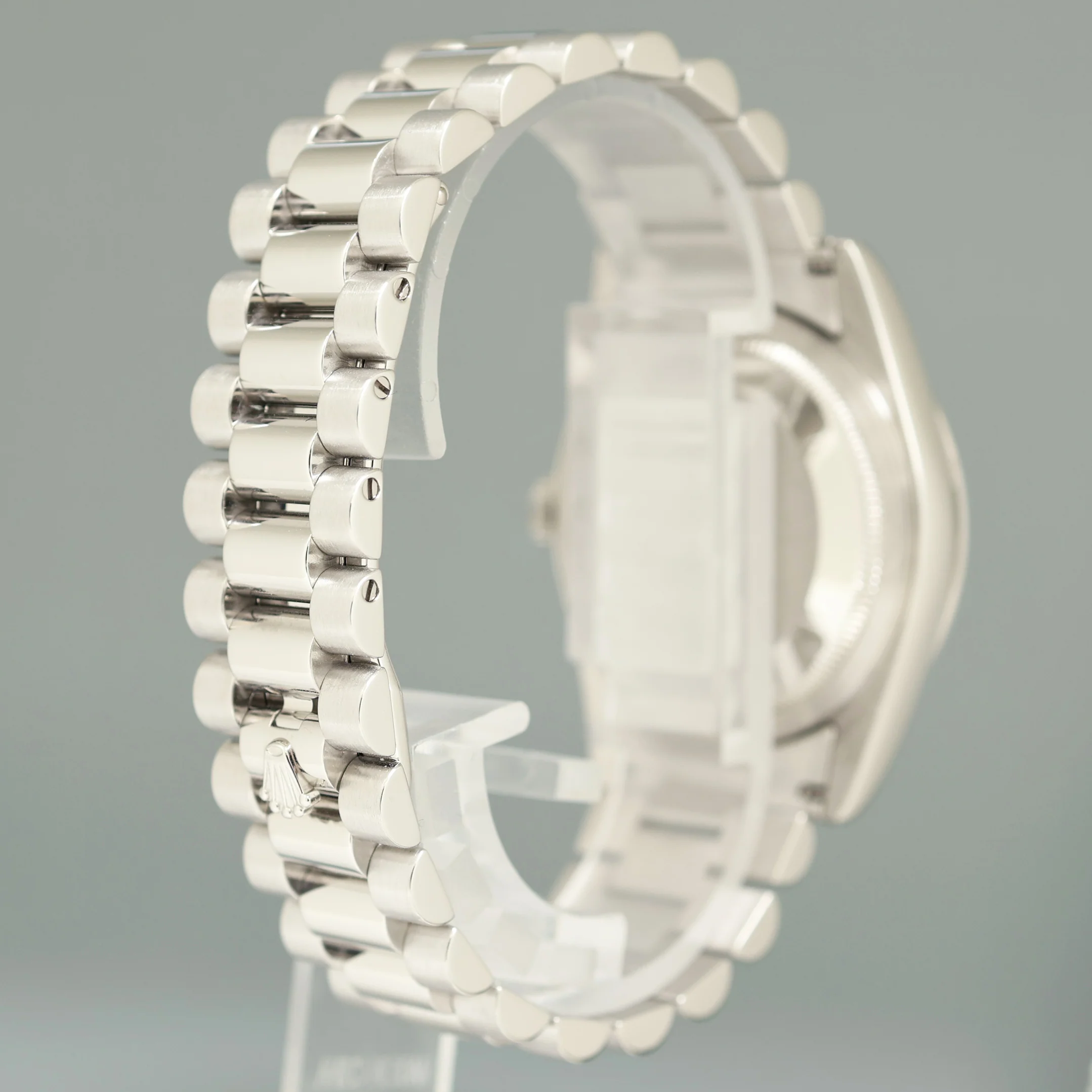 MINT Rolex Platinum Day Date President 118206 Teardrop Sapphire 36mm Watch Box - Image 6