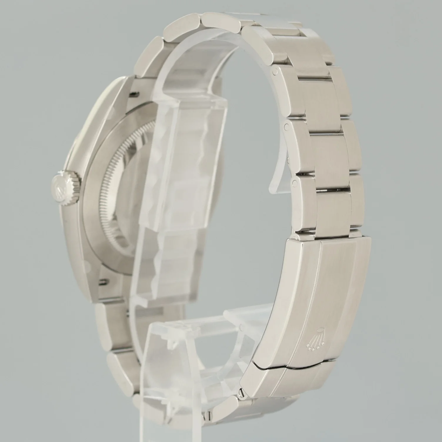 2026 NEW PAPERS 134300 Steel Rolex Oyster Perpetual 41mm Green Stick Watch Box - Image 4