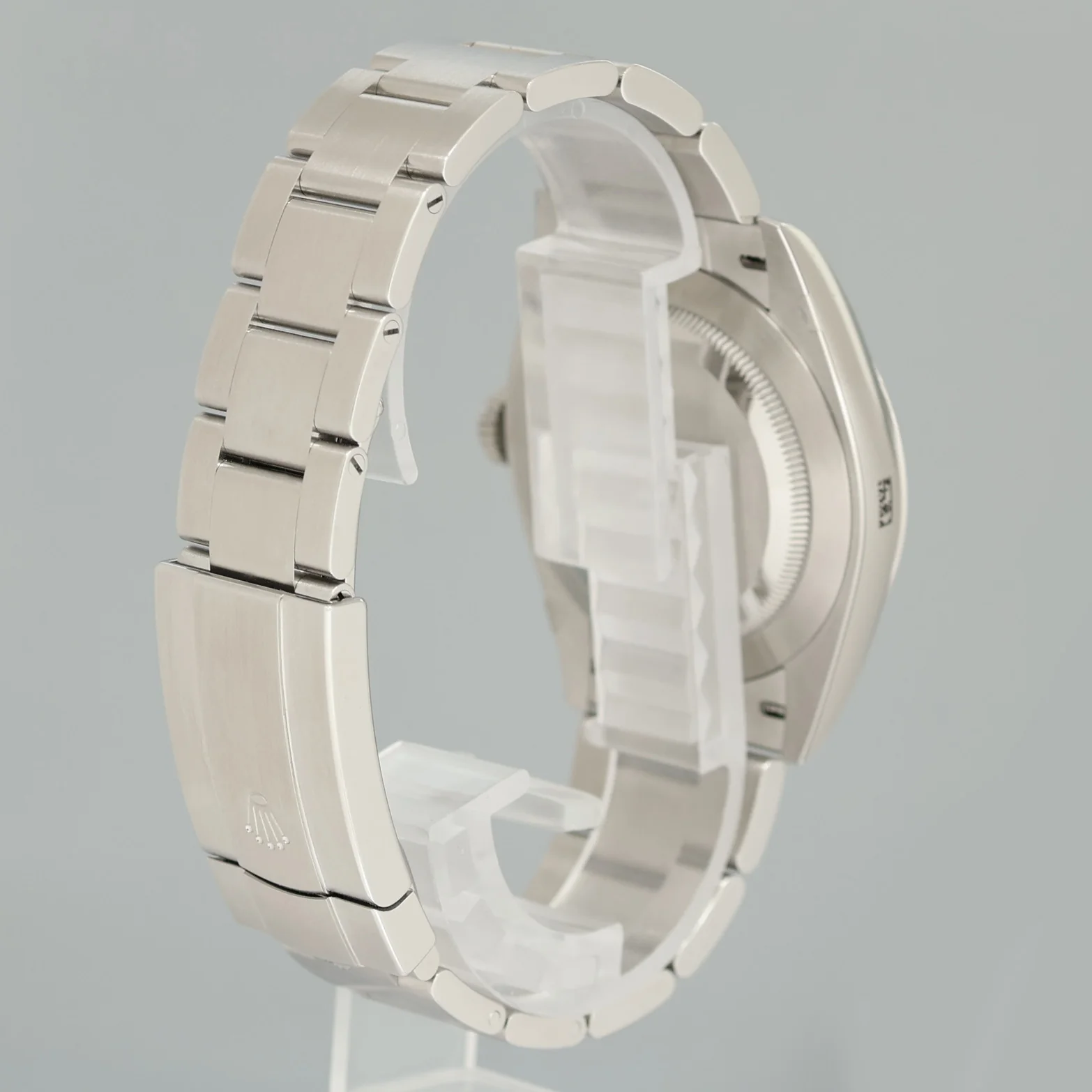 2026 NEW PAPERS 134300 Steel Rolex Oyster Perpetual 41mm Green Stick Watch Box - Image 6