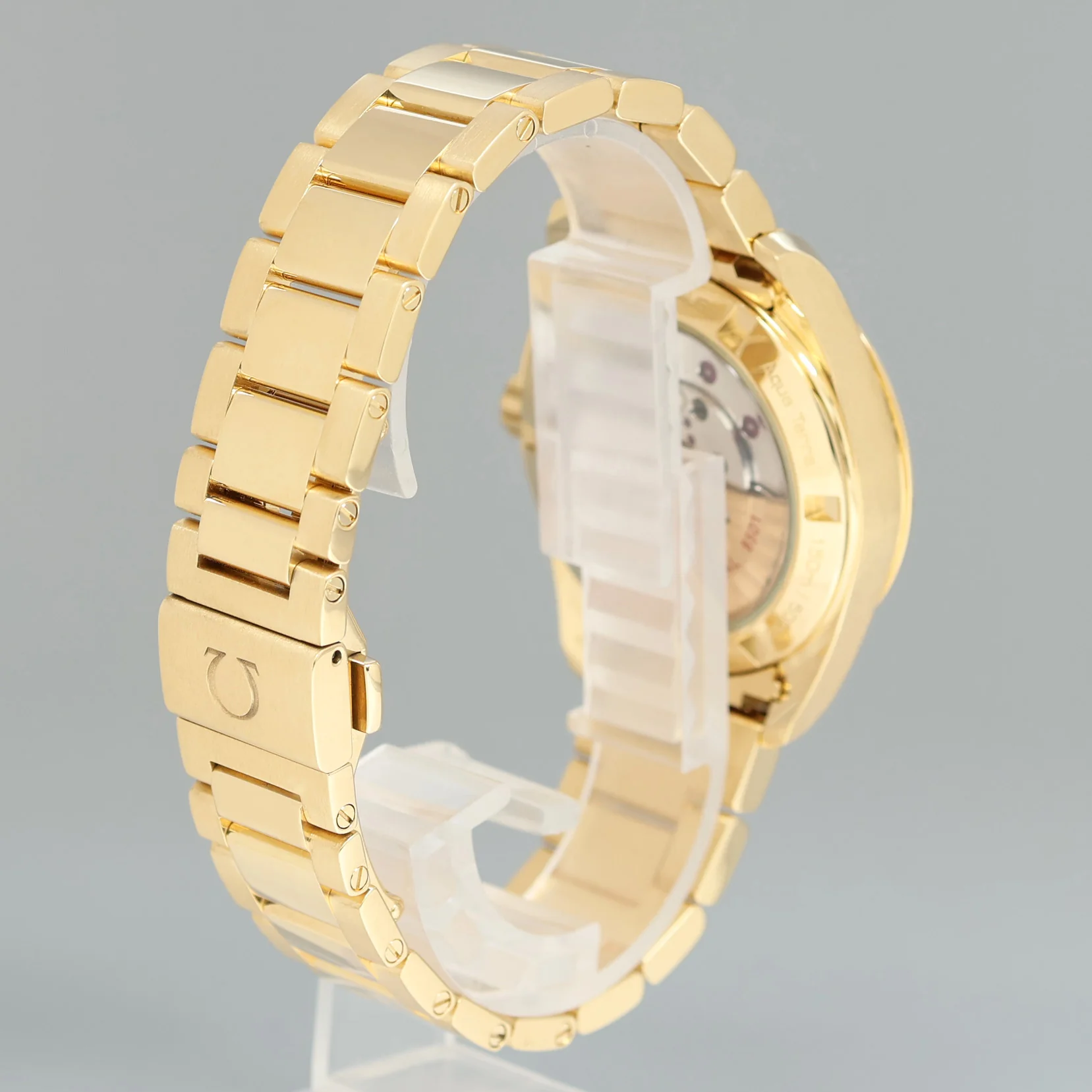 Omega Speedmaster Mother of Pearl Diamond 231.55.39.21.55.002 Yellow Gold Watch - Image 5