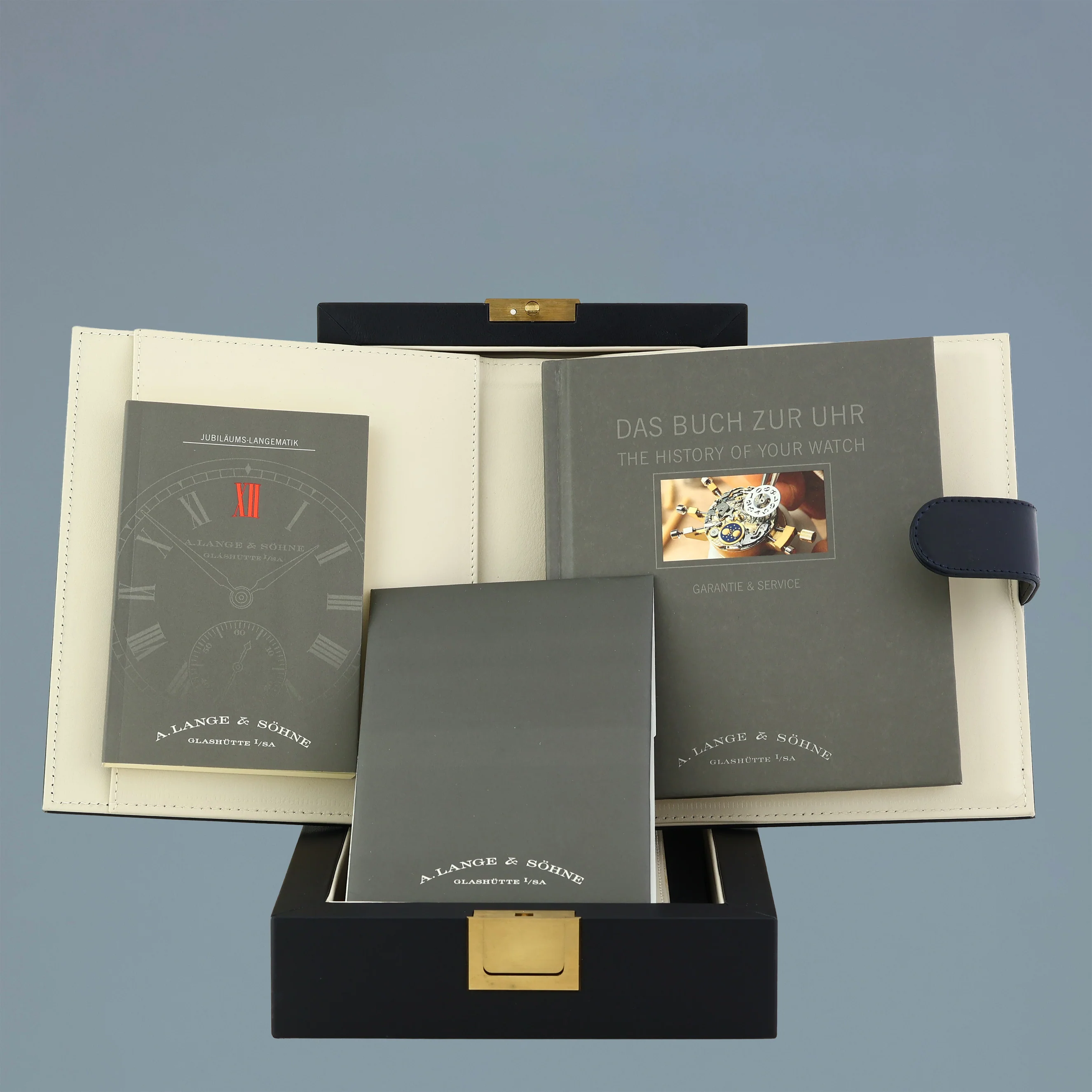 MINT PAPERS A. Lange & Söhne 302.025 Langematik Anniversary 37mm Platinum Watch Box - Image 9