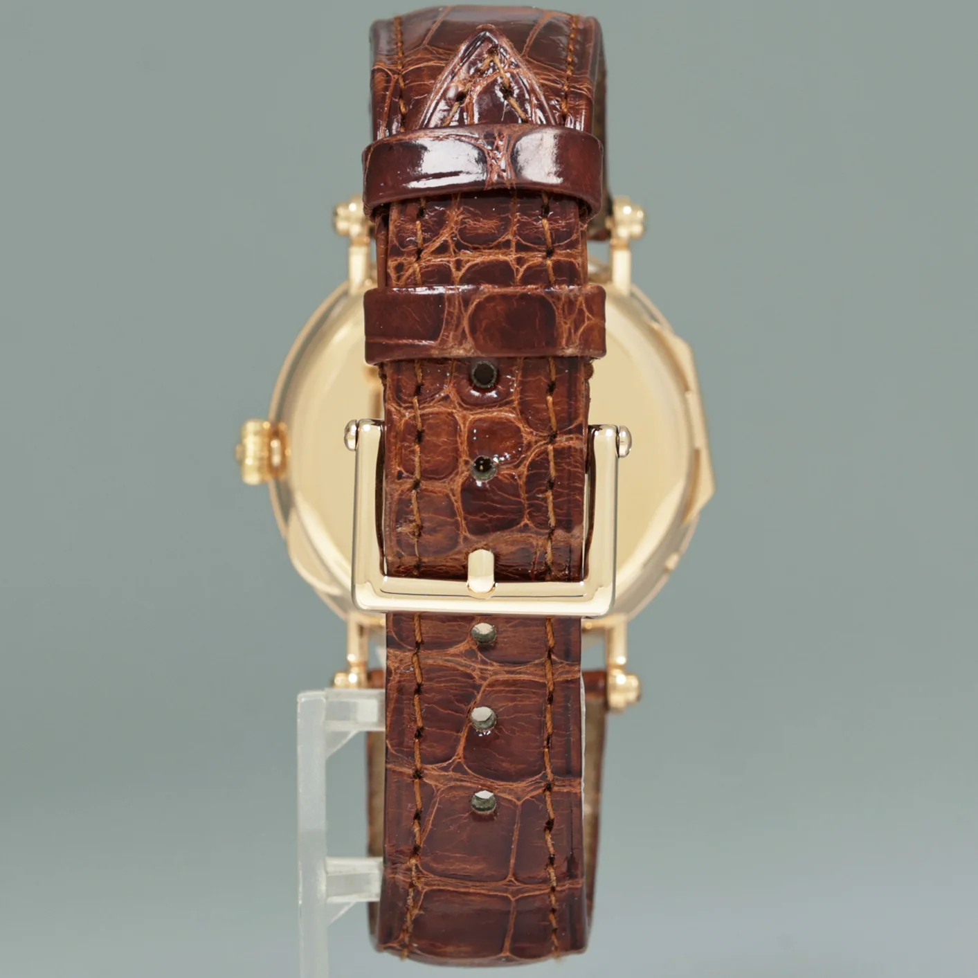 PAPERS 2026 Service Patek Philippe 5054R Rose Gold 36mm Moon Phase Leather Watch - Image 4