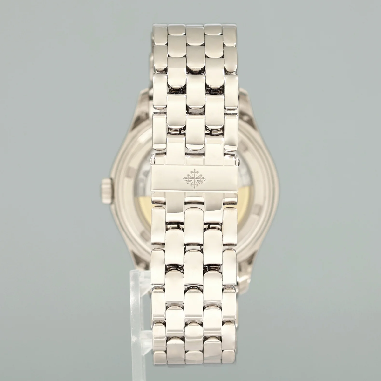 PAPERS Patek Philippe 5146/1G White Gold Bracelet Annual Calendar Grey 39mm Watch - Image 4