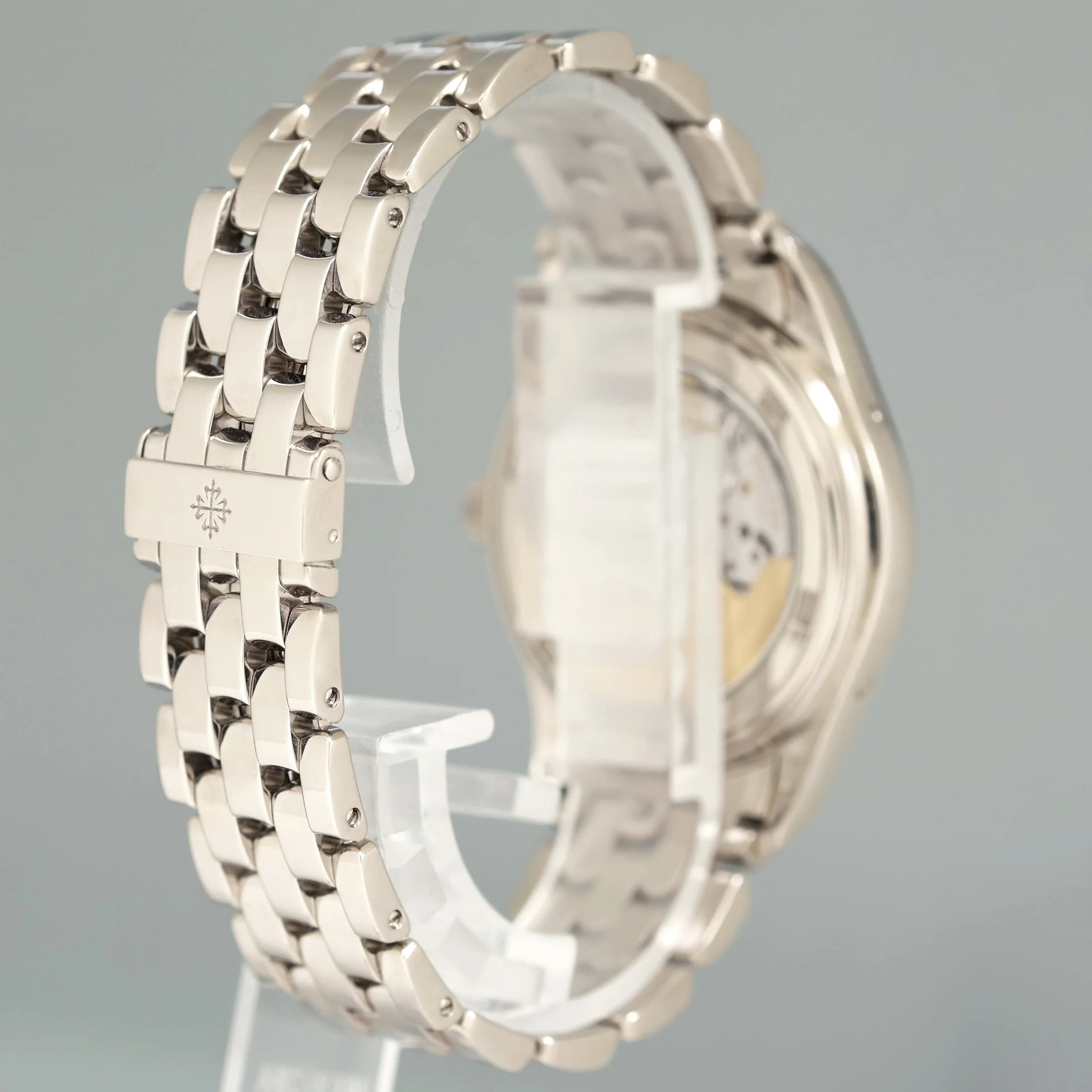 PAPERS Patek Philippe 5146/1G White Gold Bracelet Annual Calendar Grey 39mm Watch - Image 5