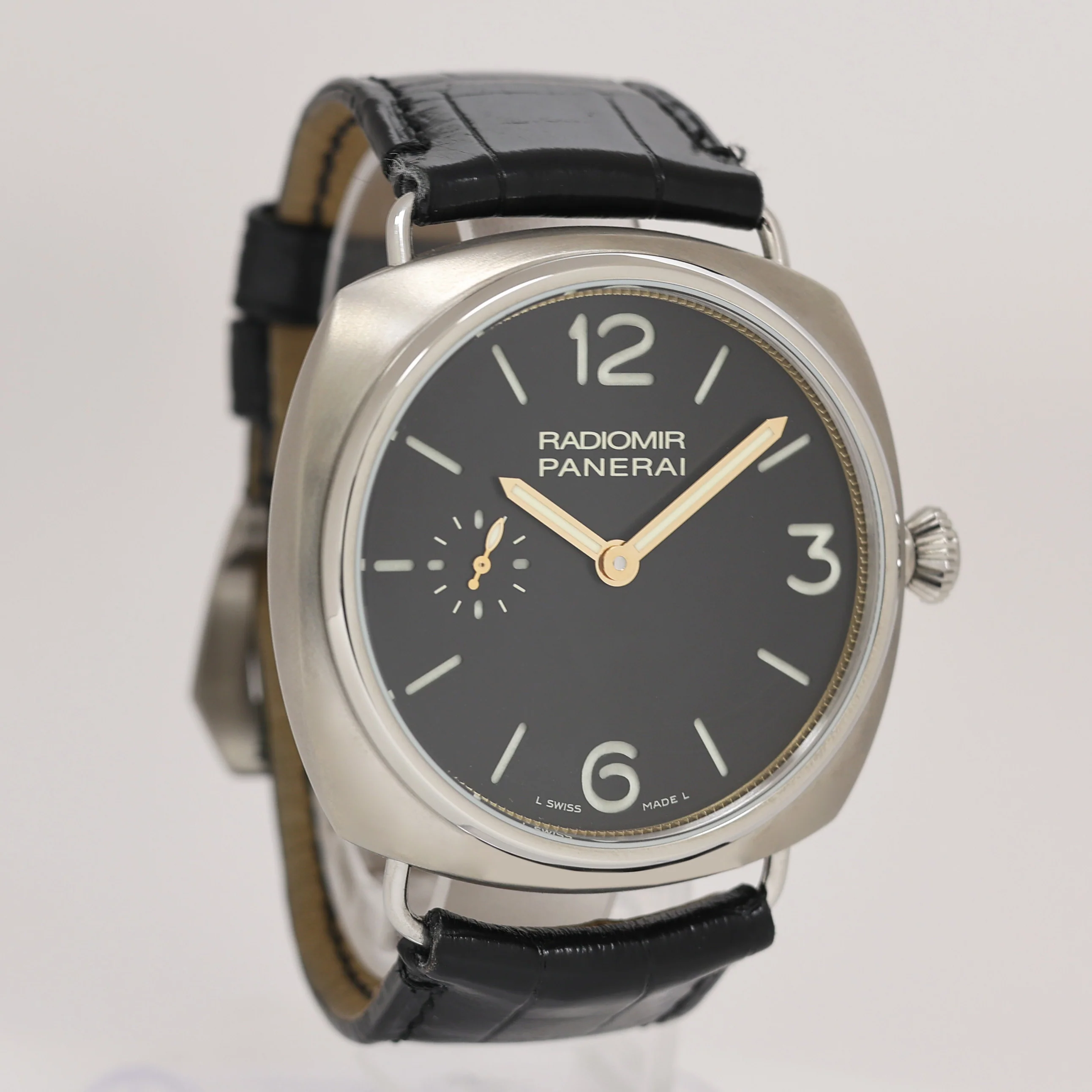 PAPERS Radiomir PANERAI Titanium 47mm Minerva PAM00309 Special Edition Limited Watch - Image 5