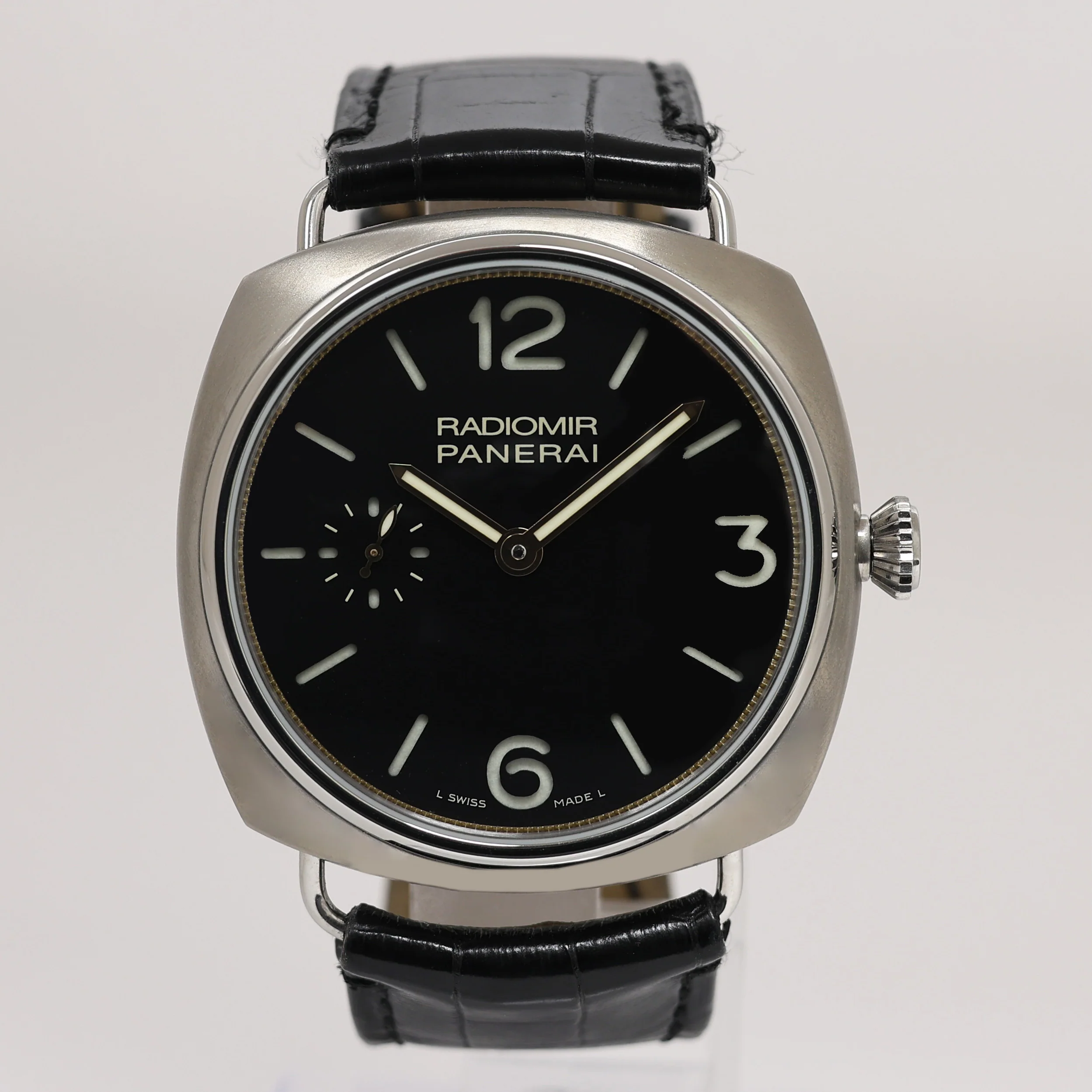 PAPERS Radiomir PANERAI Titanium 47mm Minerva PAM00309 Special Edition Limited Watch - Image 6
