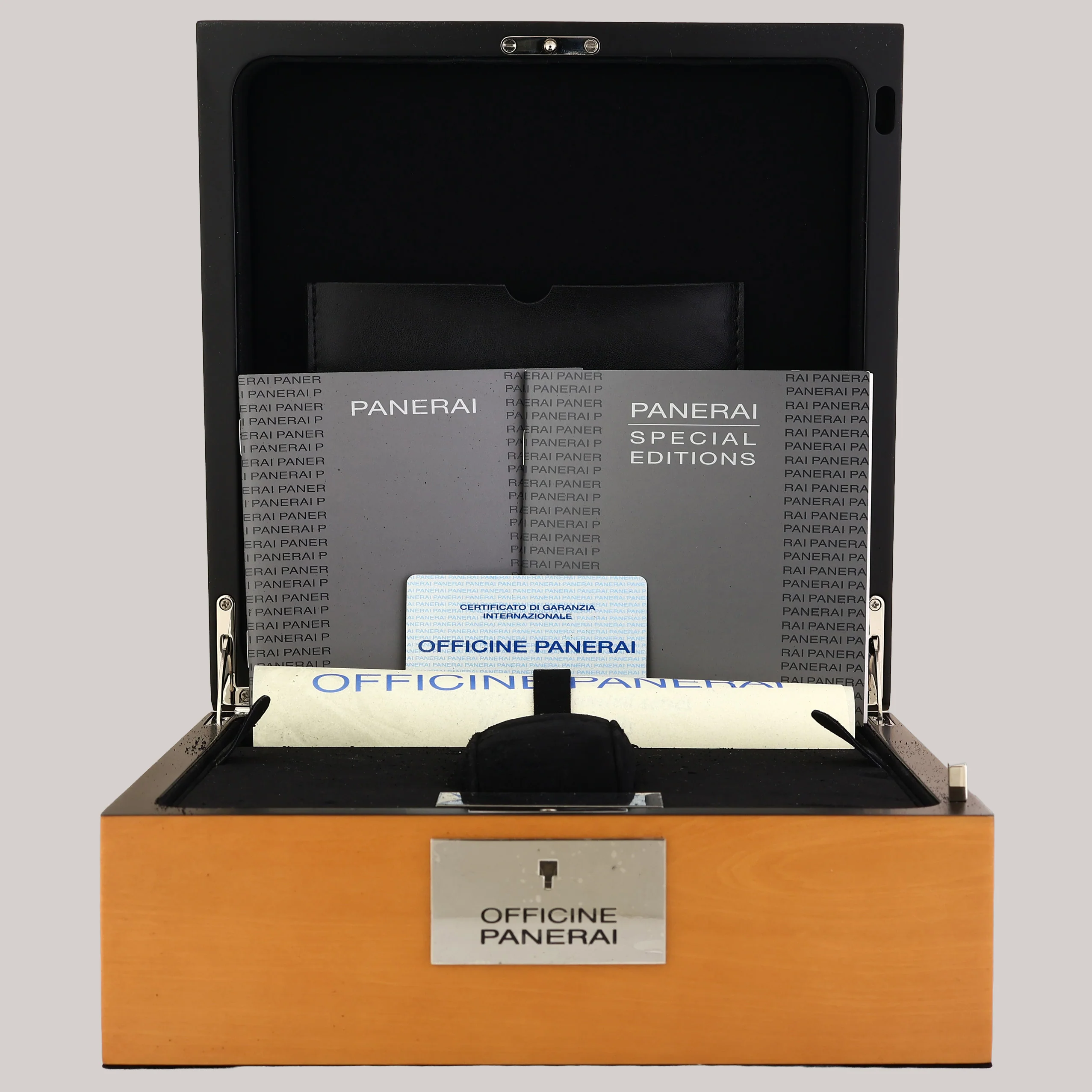 PAPERS Radiomir PANERAI Titanium 47mm Minerva PAM00309 Special Edition Limited Watch - Image 7