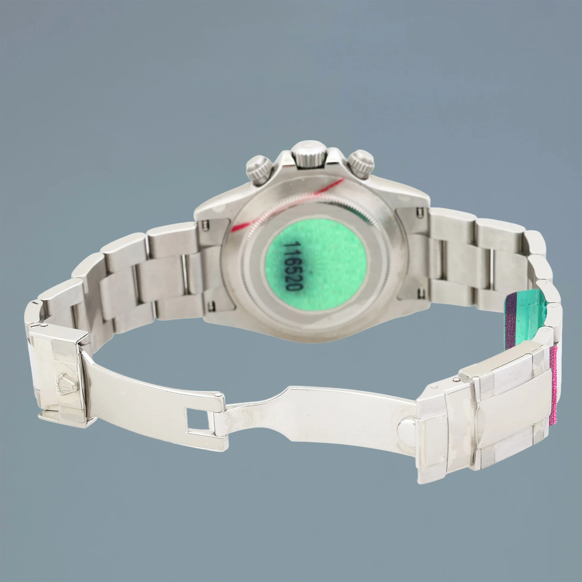 STICKERS NEW Rolex Daytona 116520 Black Steel Chrono Cosmograph 40mm Watch Box - Image 7