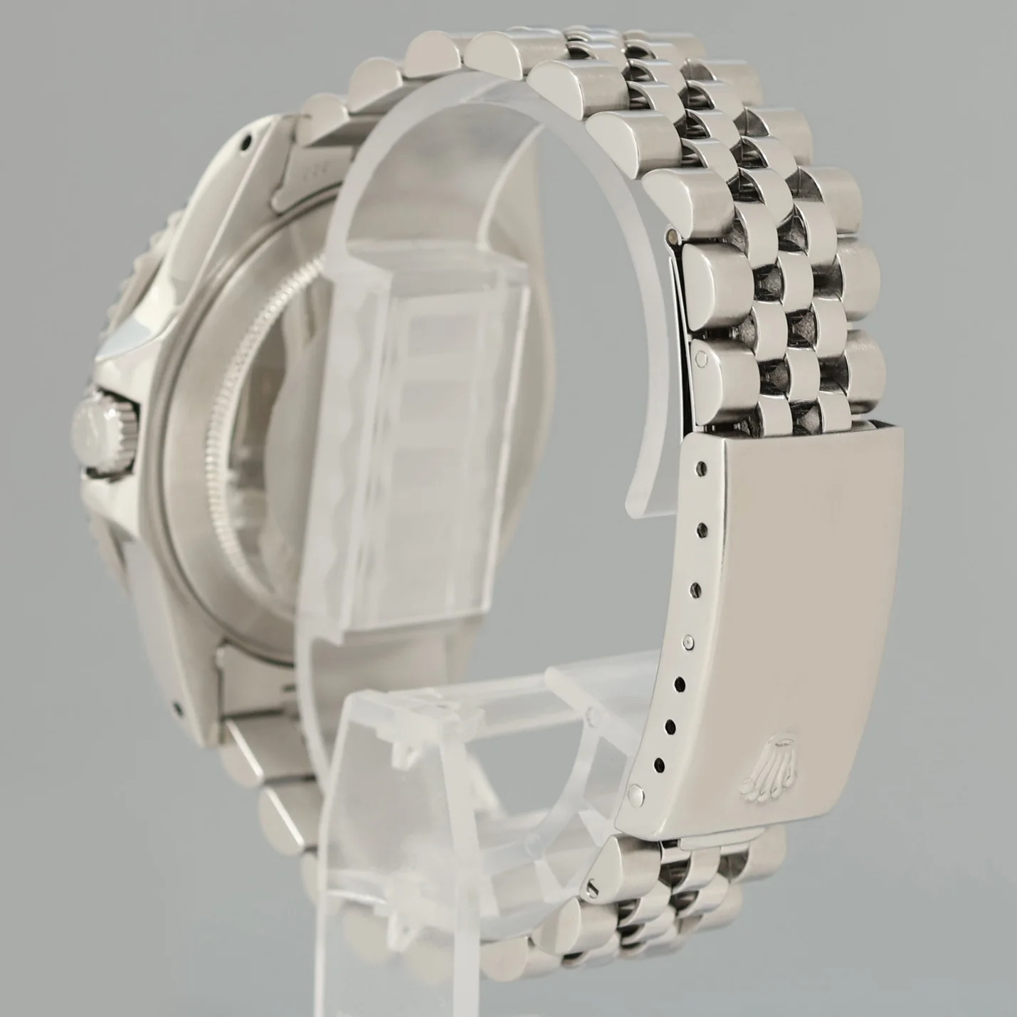 Rolex GMT-Master 2 Fat Lady Coke Jubilee Red Black Steel 16760 40mm Watch Box - Image 4