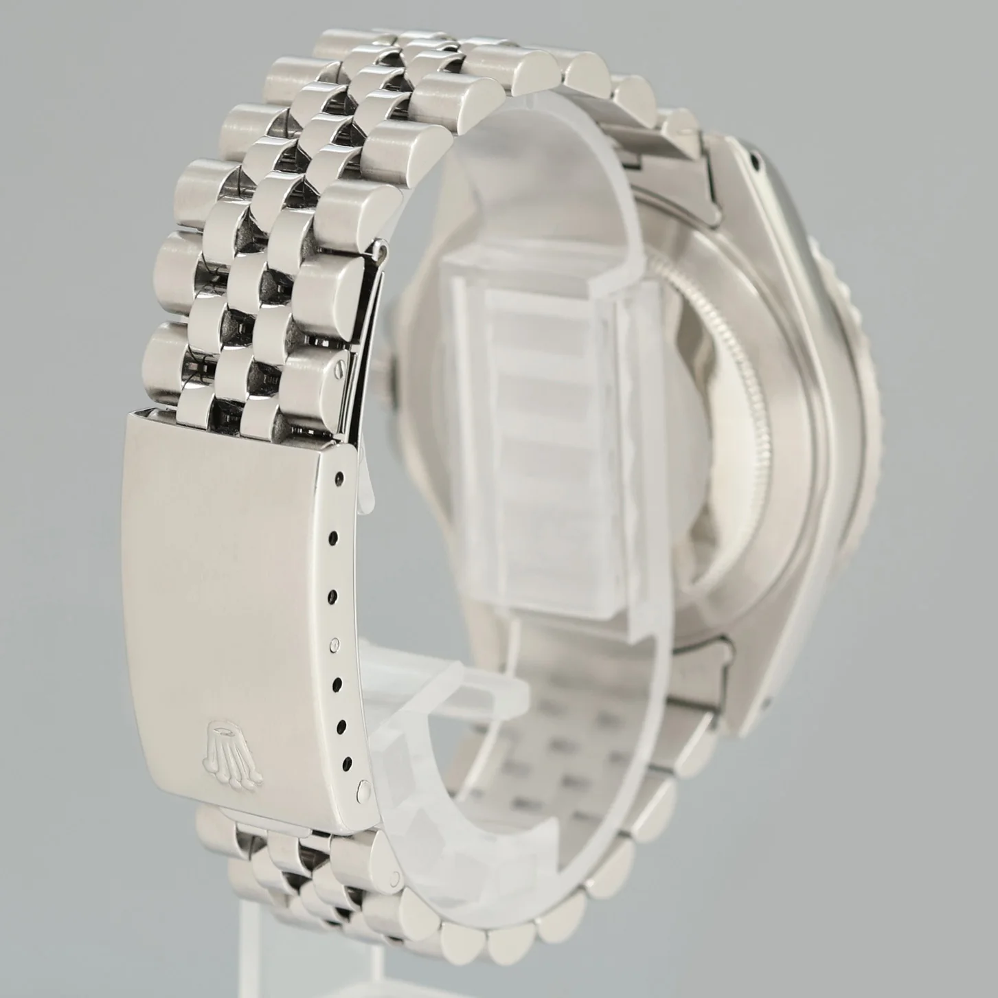 Rolex GMT-Master 2 Fat Lady Coke Jubilee Red Black Steel 16760 40mm Watch Box - Image 6