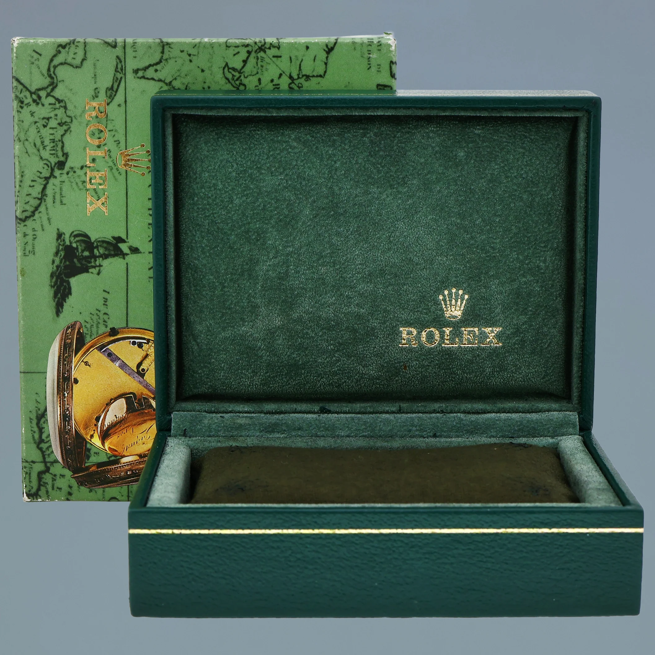 Vintage Rolex Submariner Date 1680 Steel Black Oyster 40mm Watch Box - Image 7